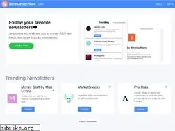 Sites similar to newsletterhunt.com