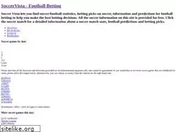 Sites similar to newsoccervista.com