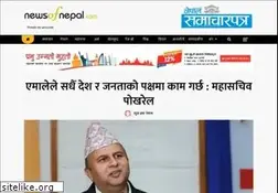 Sites similar to newsofnepal.com