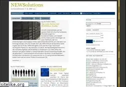 Sites similar to newsolutions.de