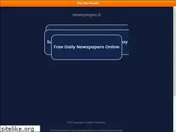 Sites similar to newspaper.li