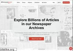 Sites similar to newspaperarchive.com