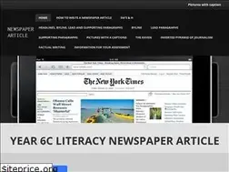 Sites similar to newspaperarticleyear6.weebly.com