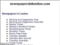 Sites similar to newspapersinlondon.com
