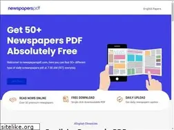 Sites similar to newspaperspdf.com