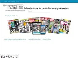 Sites similar to newspapersubs.co.uk
