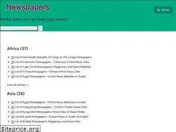 Sites similar to newspapersweb.com
