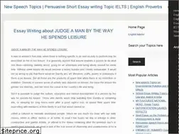 newspeechtopics.com