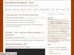 Sites similar to newspeterbrook.com