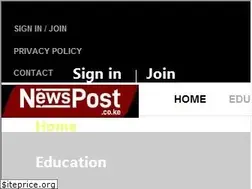 Sites similar to newspost.co.ke