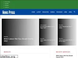 Sites similar to newspress.pk