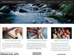 Sites similar to newspringscommunity.org