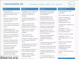 Sites similar to newsrelease.de