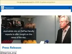 Sites similar to newsroom.depaul.edu