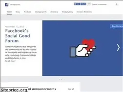 Sites similar to newsroom.fb.com
