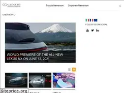 Sites similar to newsroom.lexus.eu