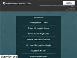 Sites similar to newstandardkeyboards.com
