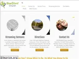 Sites similar to newstartchurch.net