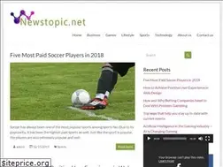 Sites similar to newstopic.net