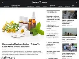 Sites similar to newstowns.com