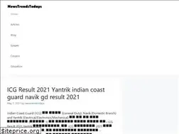 Sites similar to newstrendstodays.com