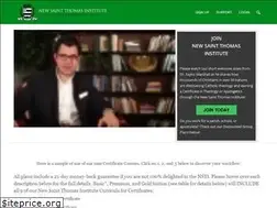 Sites similar to newstthomasinstitute.com