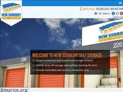 Sites similar to newsudburyselfstorage.ca