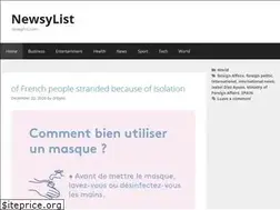Sites similar to newsylist.com