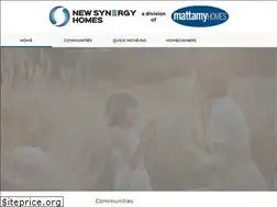 Sites similar to newsynergyhomes.com