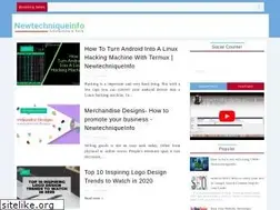 Sites similar to newtechniqueinfo.blogspot.com