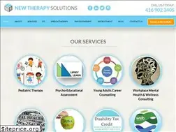 Sites similar to newtherapysolutions.com