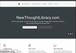 Sites similar to newthoughtlibrary.com