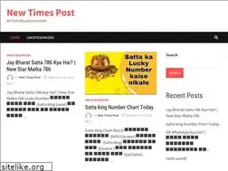 Sites similar to newtimespost.com
