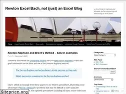 Sites similar to newtonexcelbach.com