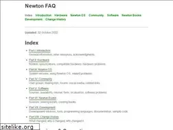 Sites similar to newtonfaq.com