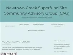 Sites similar to newtowncreekcag.wordpress.com