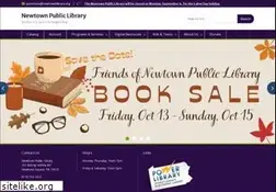 Sites similar to newtownlibrary.org