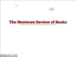 Sites similar to newtownreviewofbooks.com.au