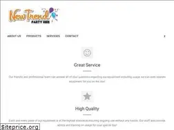 Sites similar to newtrendpartyhire.com.au