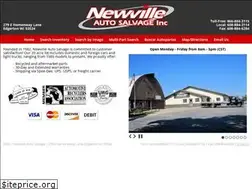 Sites similar to newvilleautosalvage.com