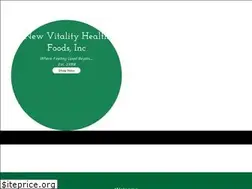 Sites similar to newvitalityhealthfoods.com