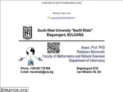 Sites similar to newweirdscience.com