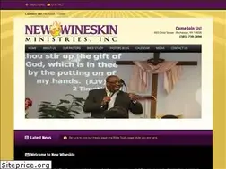 Sites similar to newwineskin.org