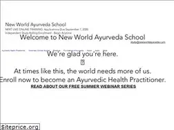 Sites similar to newworldayurveda.com