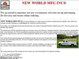 Sites similar to newworldmfg.com