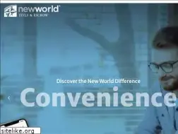 Sites similar to newworldtitle.com