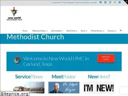 Sites similar to newworldumc.org