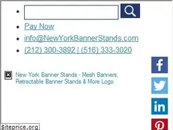 Sites similar to newyorkbannerstands.com
