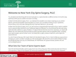 Sites similar to newyorkcityspine.com