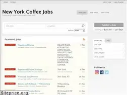 Sites similar to newyorkcoffeejobs.com